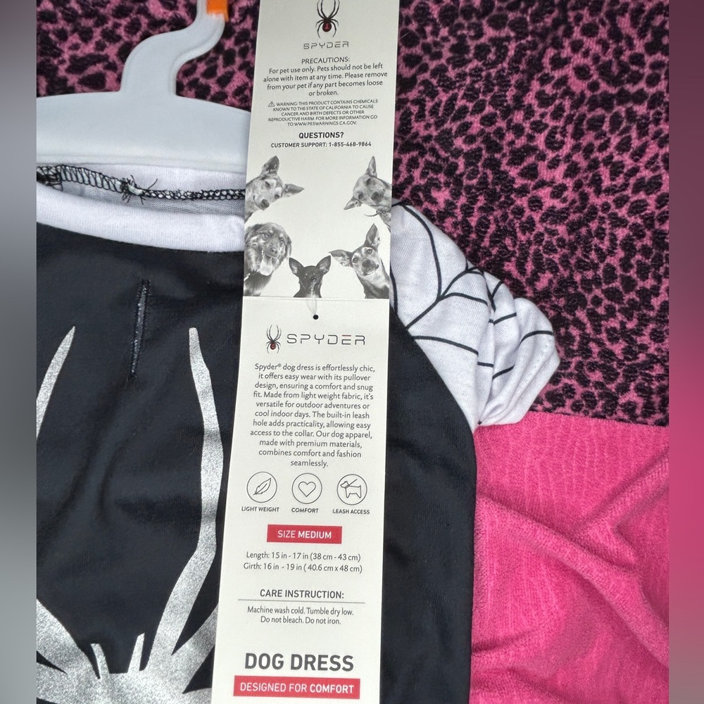 Spider Man dog dress - Picture 5 of 7